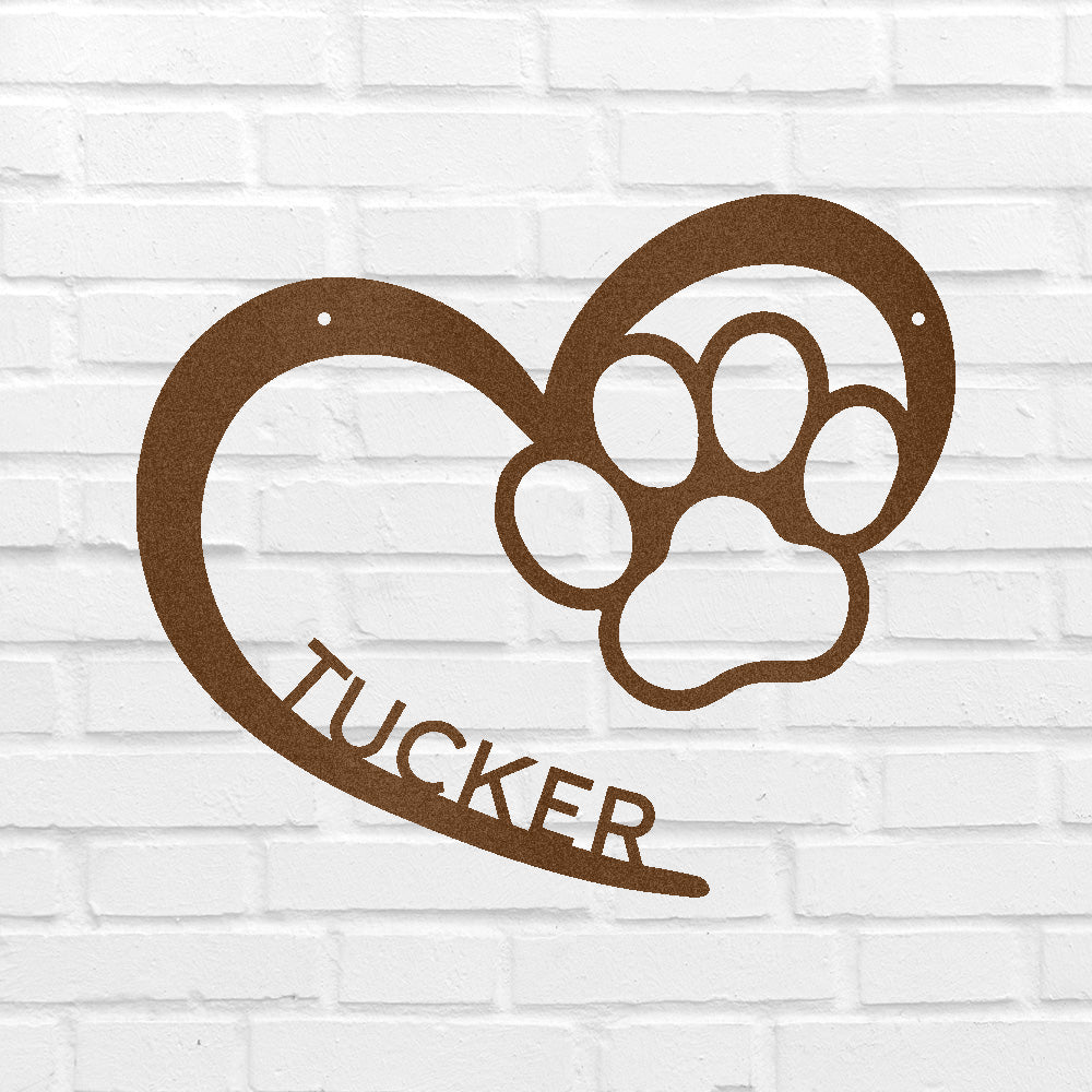 Puppy Lovers Sign - Custom Metal Sign, Gift for Dog Lovers