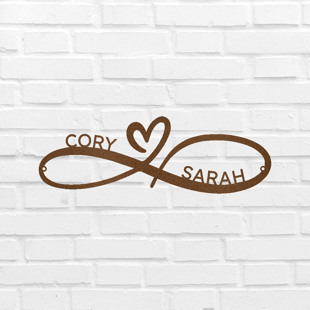 Wedding Gift Couples Personalized Gifts - Custom Metal Sign