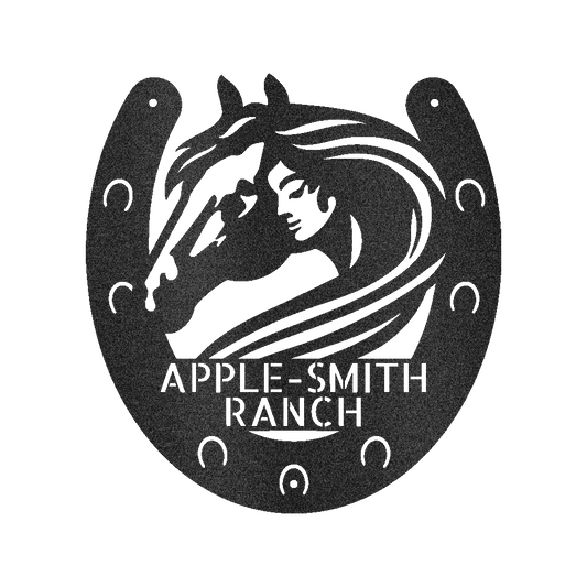 Wedding Gift Personalized Gifts - Custom Metal Sign, Horse Owner, Housewarming Gifts